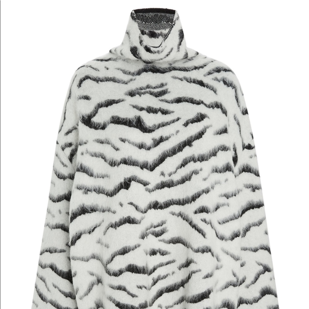Givenchy Zebra Stripe Turtleneck - image 3